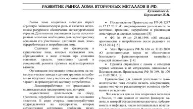 Photo of Общая информация о ВторМеталл